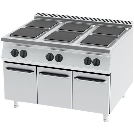 6 gözlü elektrik peçi dolablı